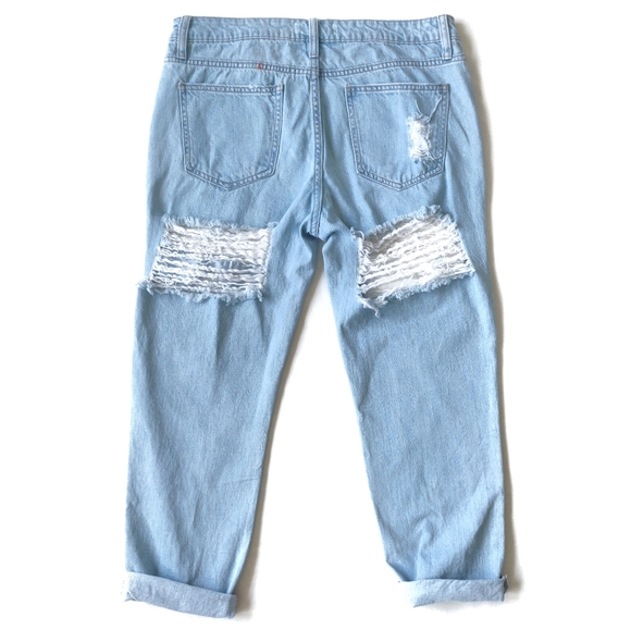 SOLD - Cello distressed light wash midrise jeans - Picture 2 of 8